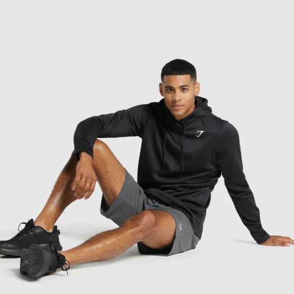 GUC Gymshark Arrival Hoodie, sweatshirt, black, size large, $40 - Picture 4 of 16